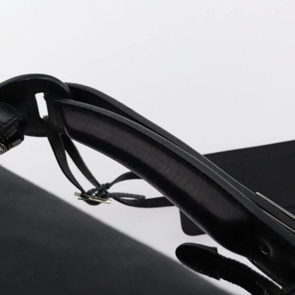 GUCCI Shoulder Bag Canvas Black Auth ep11240 - Picture 9 of 15